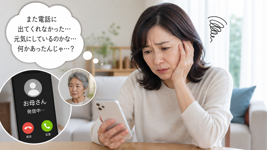 高齢の親が電話に出ないとき、まず確認したいこと